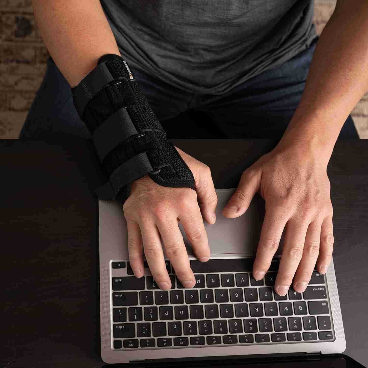 3Strap Wrist Brace Adjustable Support for Carpal Tunnel Fractures Tendonitis and PostOp Recovery Lightweight Breathable Design for Day and Night Use S