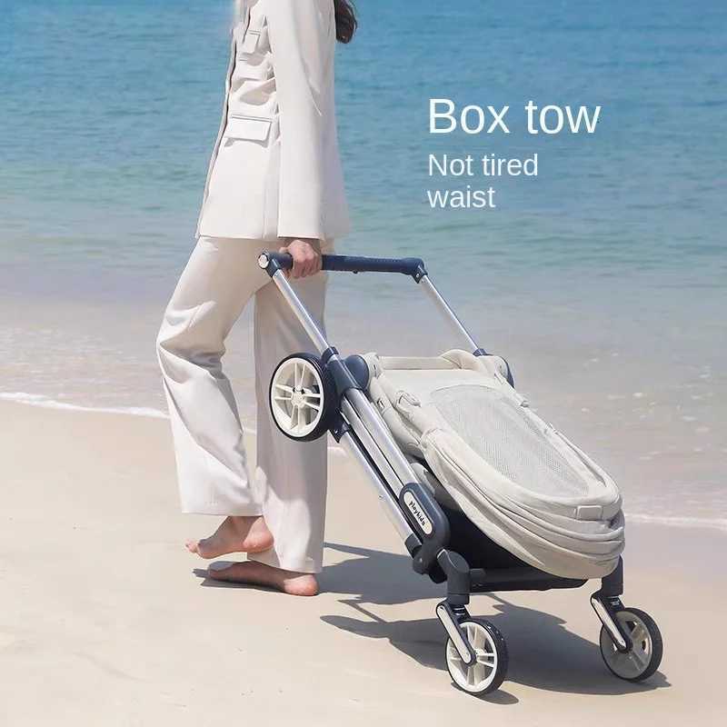 K8 Baby Stroller High Landscape Foldable Lightweight Aluminium Alloy Frame SitandLie Newborn TwoWay Baby Carriage W250910