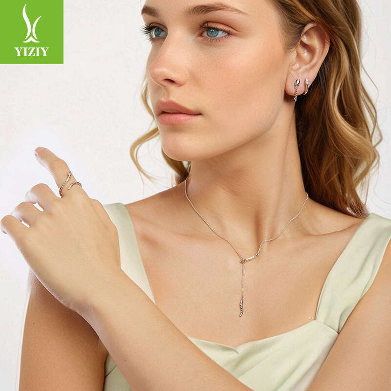 Yinziyun Sier Personality Zodiac Snake Birth Year Simple Jewelry Set