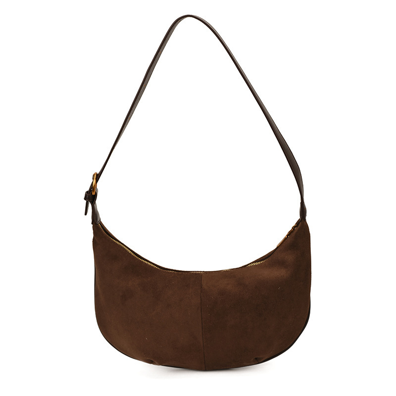 Free shipping designer Dumpling Bag Korean Niche Design Matte Crossbody Bag Women Commuter Bag Retro High-end Feel Shoulder Bag Underarm Bag