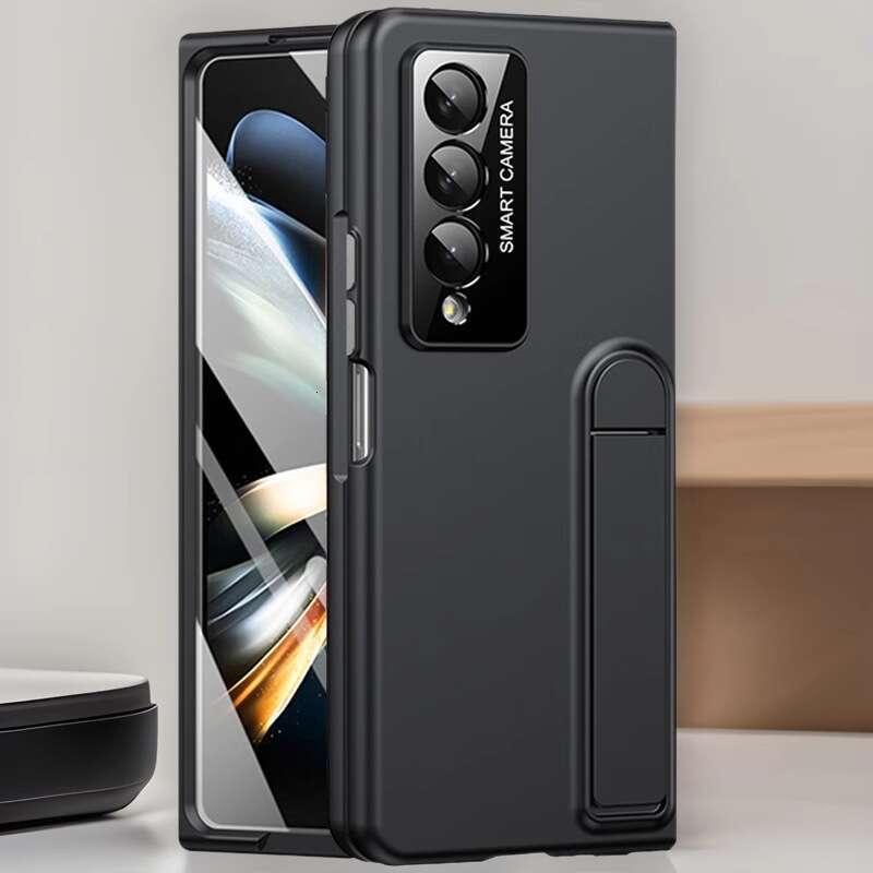 Compatible with Samsung Z Fold 6 Phone FOLD 4 Gold Edition Foldable Screen Stand 2-in-1 Full Coverage Anti-drop Protective Case