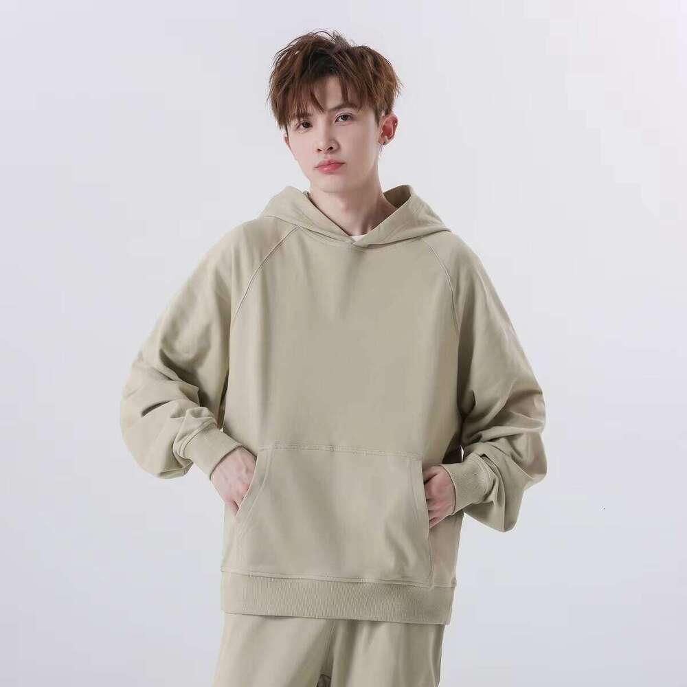 New Arrival High-Quality 100% Cotton French Terry 330gsm Heavyweight Oversized Pullover Hoodie