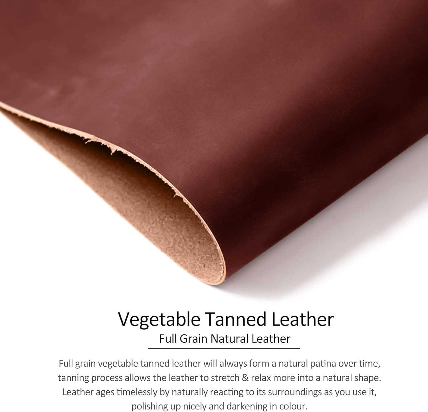 Leather Cell Phone Holster with Belt Clip Universal Phone Holster for Men Belt Holder Leather Case for iPhone Samsung Galaxy Phones Dark Brown LargeW2