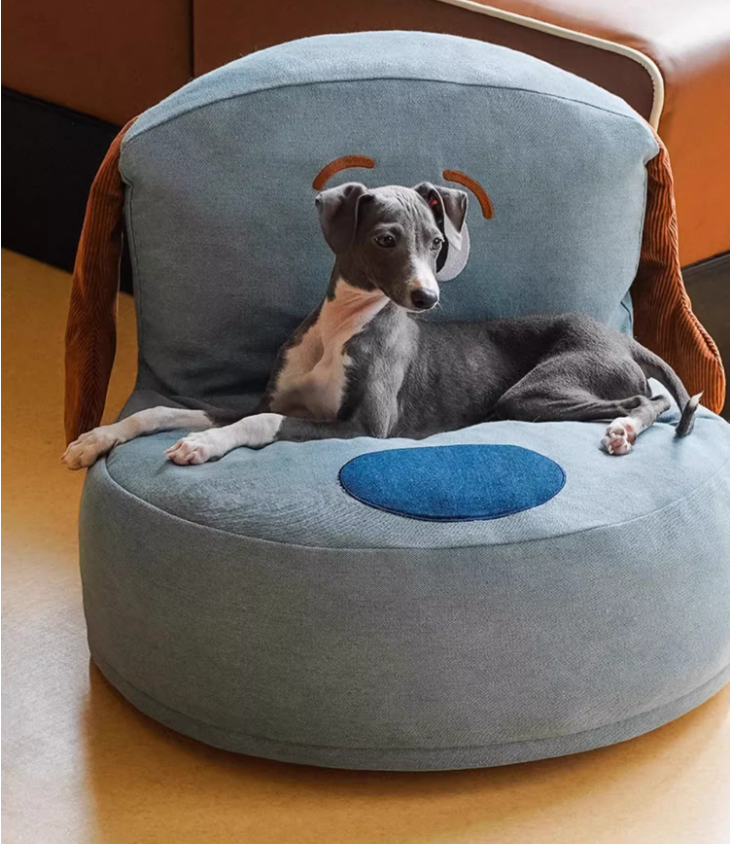 Stylish & Functional Puppy Kennel Couch: Easy-to-Clean Portable Home for Furry Friends