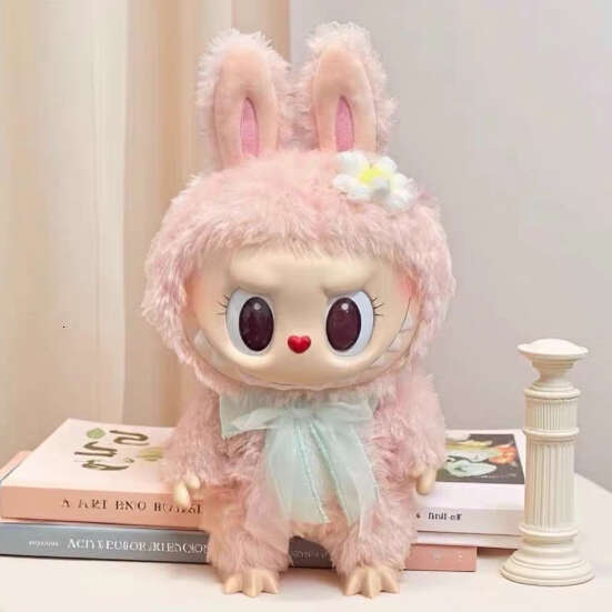 Christmas 38Cm Market Mokoko Close To Sweet Decor Gift Toy Labubu Vinly Plush Doll