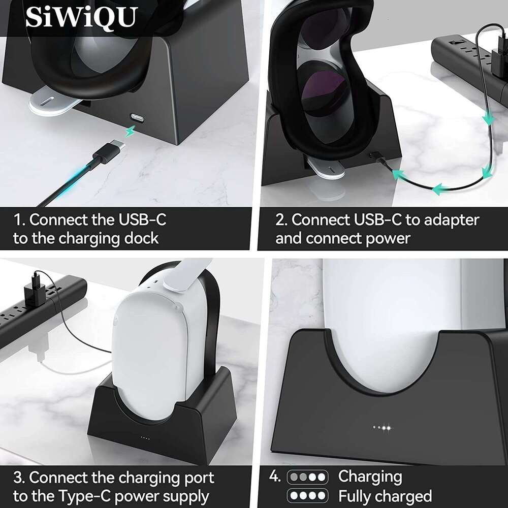 For Oculus Quest VR Accessories Host Storage Bracket Charging Stand