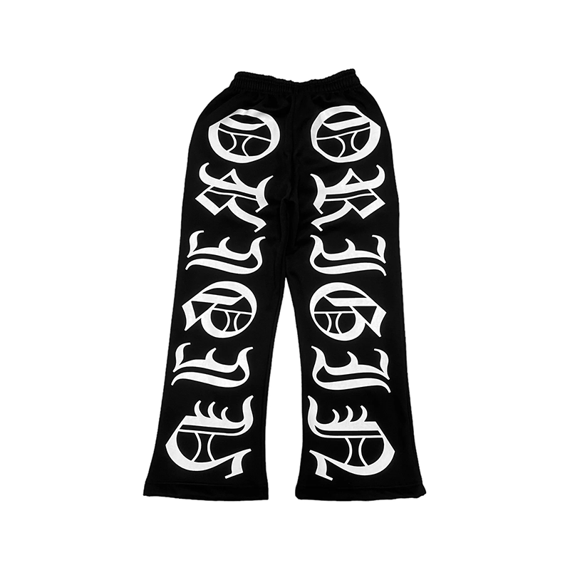 Y2K Harajuku Men pants 2000s Retro street wear solid color sweatpants Trendy Hip Hop men women Casual Joggers straight leg pants