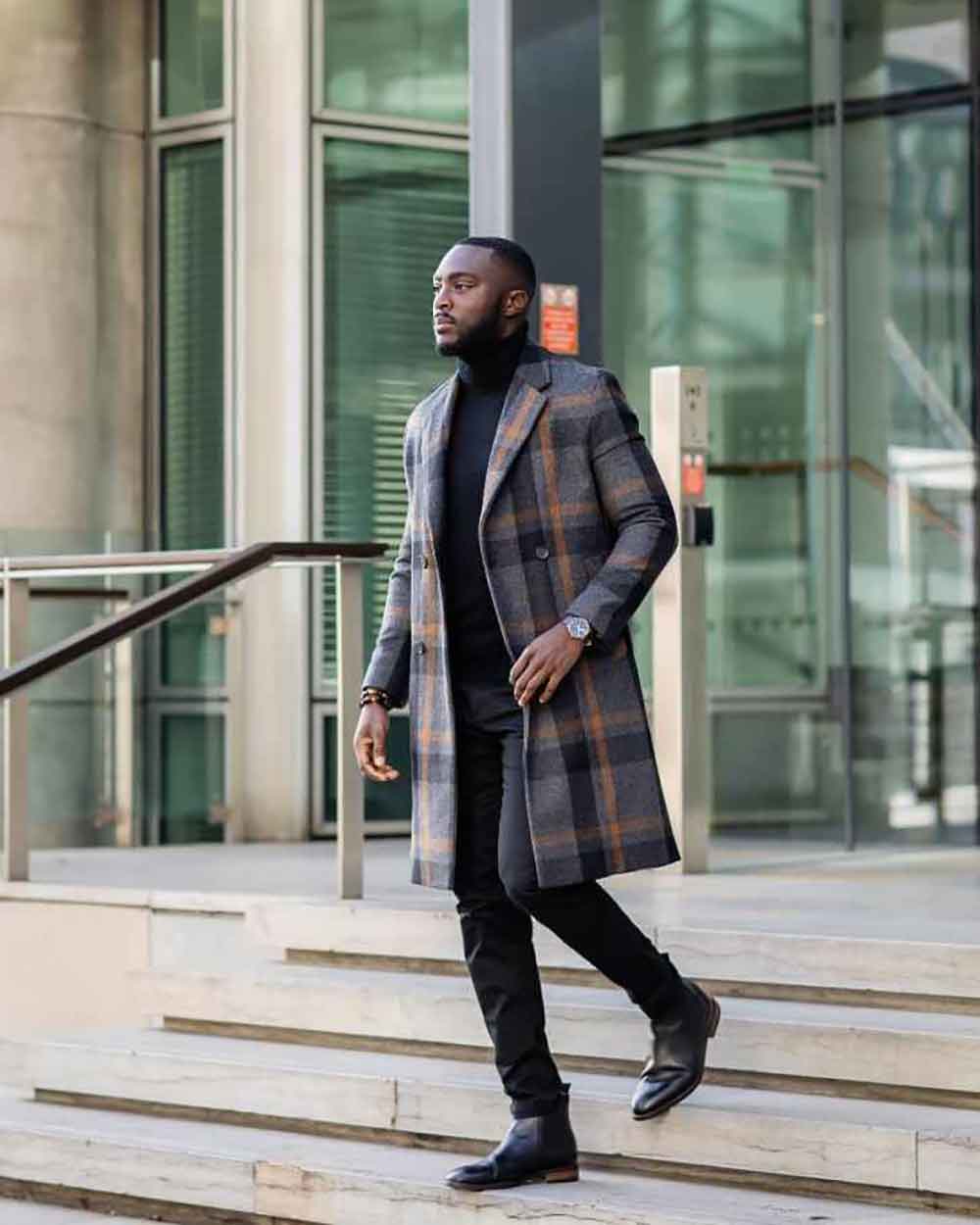 Fashion Men Suit Slim Fit Overcoat Tailor-Made Party Grid Business Men Suits Groom Groomsman Formal Occasions Size Customized Hot Sale C1737