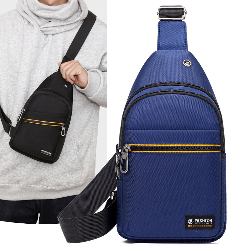 Men S Chest Bag Free Shipping New Luxury Bag Business Commuter Single Shoulder Bag Lightweight Casual Versatile Crossbody Designer Bag Bag Outdoor Han