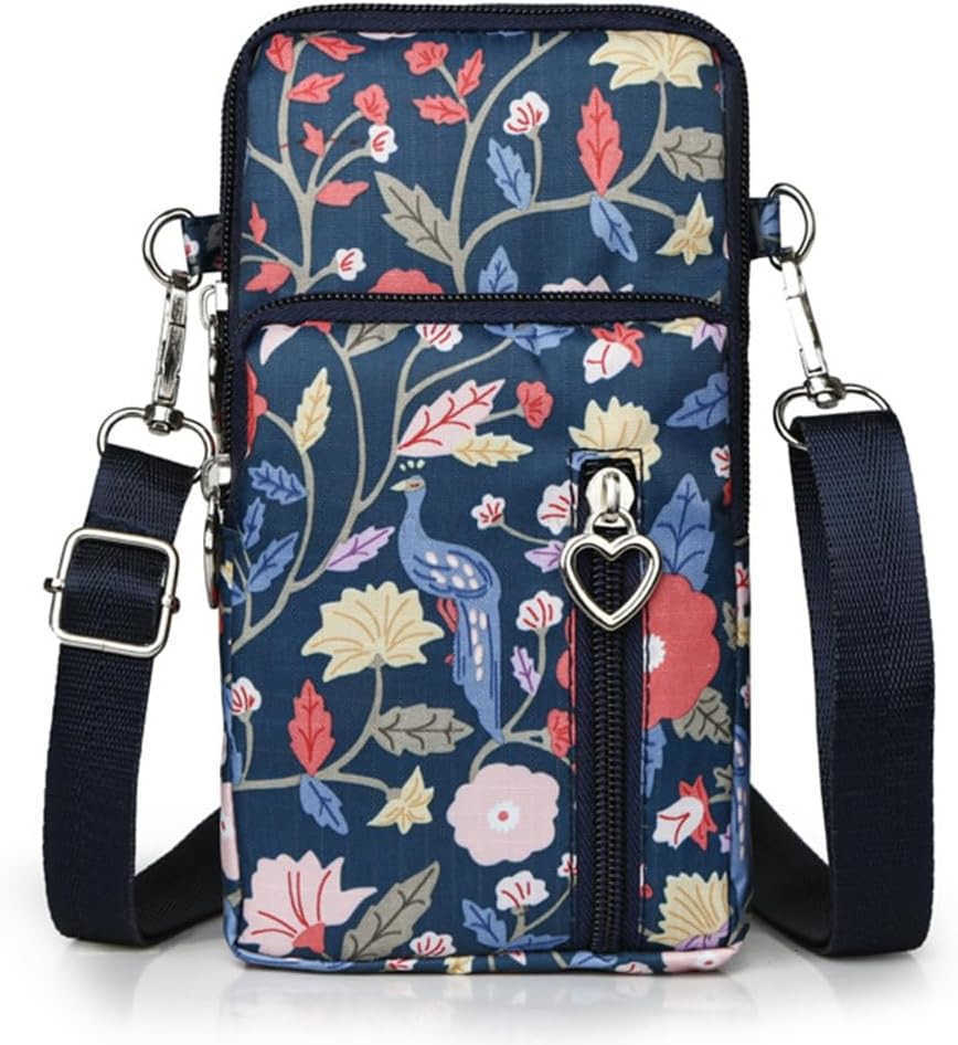 Small Crossbody Bag for Women Mini Phone Purses with Crossbody Strap and Wallet Nylon Arm BagW250911