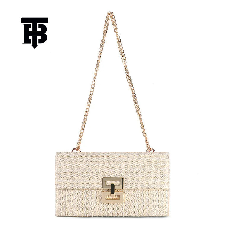 TB BHULAMTE 2025 New Luxury Designer Bag Vacation Style Multi-cavity Chain Flap Twisted Designer Handbag Fashionable Woven Shoulder Crossover Women�