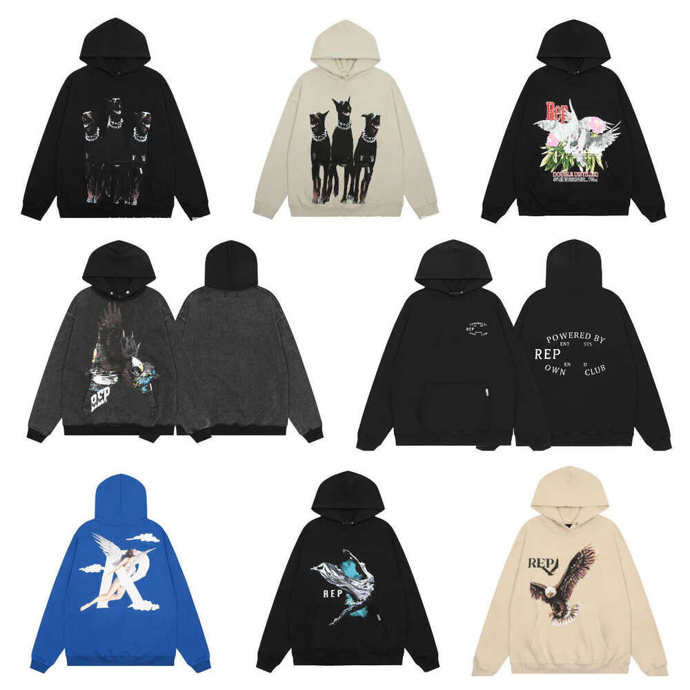 designer hoodies men womens representers hoodie y2k street sweatshirt American retro letter logo couple fashion hoody quality representhoddie pullover