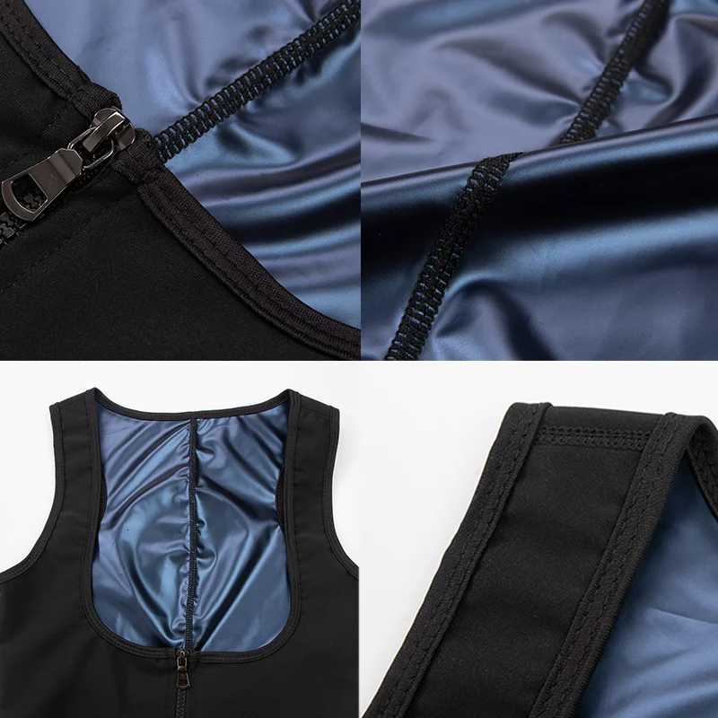 Women Body Shaper Sleeveless Tops Bodysuits Weight Loss Jumpsuit Waist Trimmer Corsets Gym Belly Slimming Shapewear Fat Burning W250910