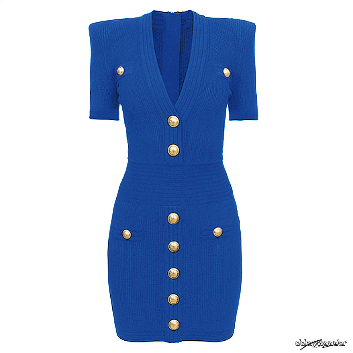 2025 Summer Korean Womens Fashion Small Fragrance French Style Short Sleeve A-Line Slim Knitted Dress For Women 250718 ddmywonder ddmywonder ddmywonde