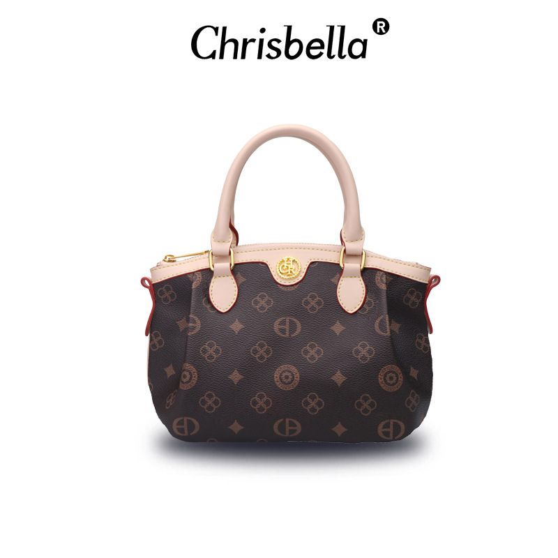 2025 Pre-owned printed dumpling bags large women's handbags fashionable large capacity women's bags cross-border shoulder commuter bags