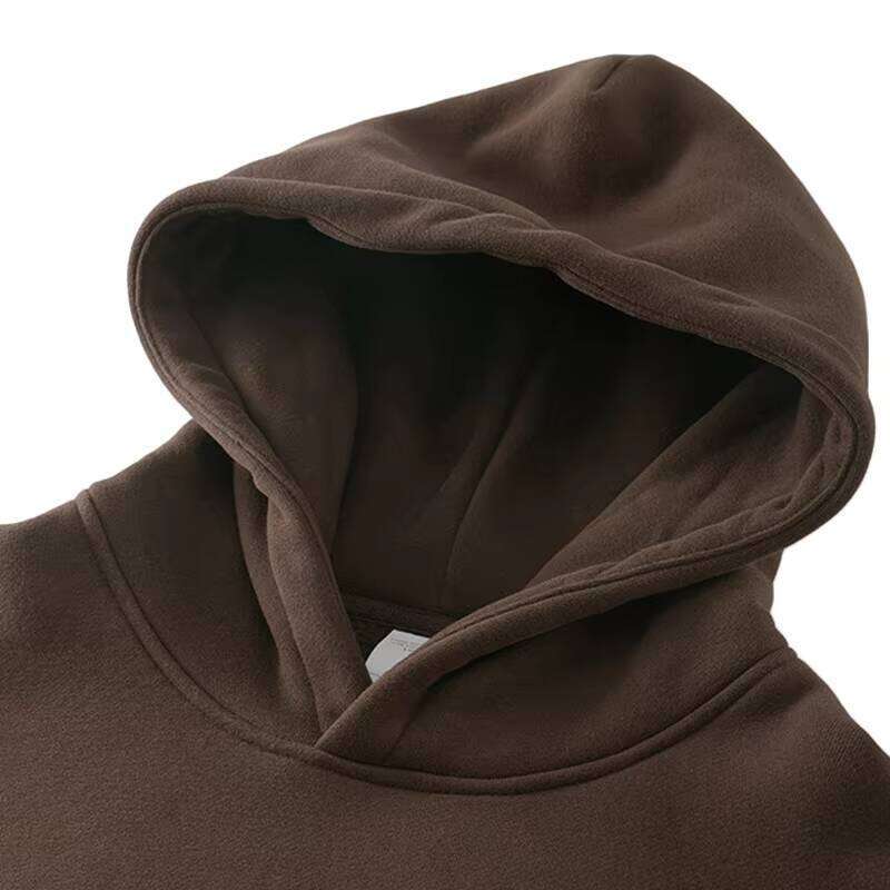 Blank Streetwear Oversized Cotton 400 Gsm Heavyweight Puff Print Hoodie
