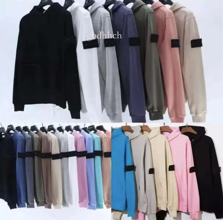 topstoney Men's women Sweatshirt brand stone designer Casual Pullover Fall new Black Hoodie Women's Long Sleeve Sweater Compass Logo Top 0c1