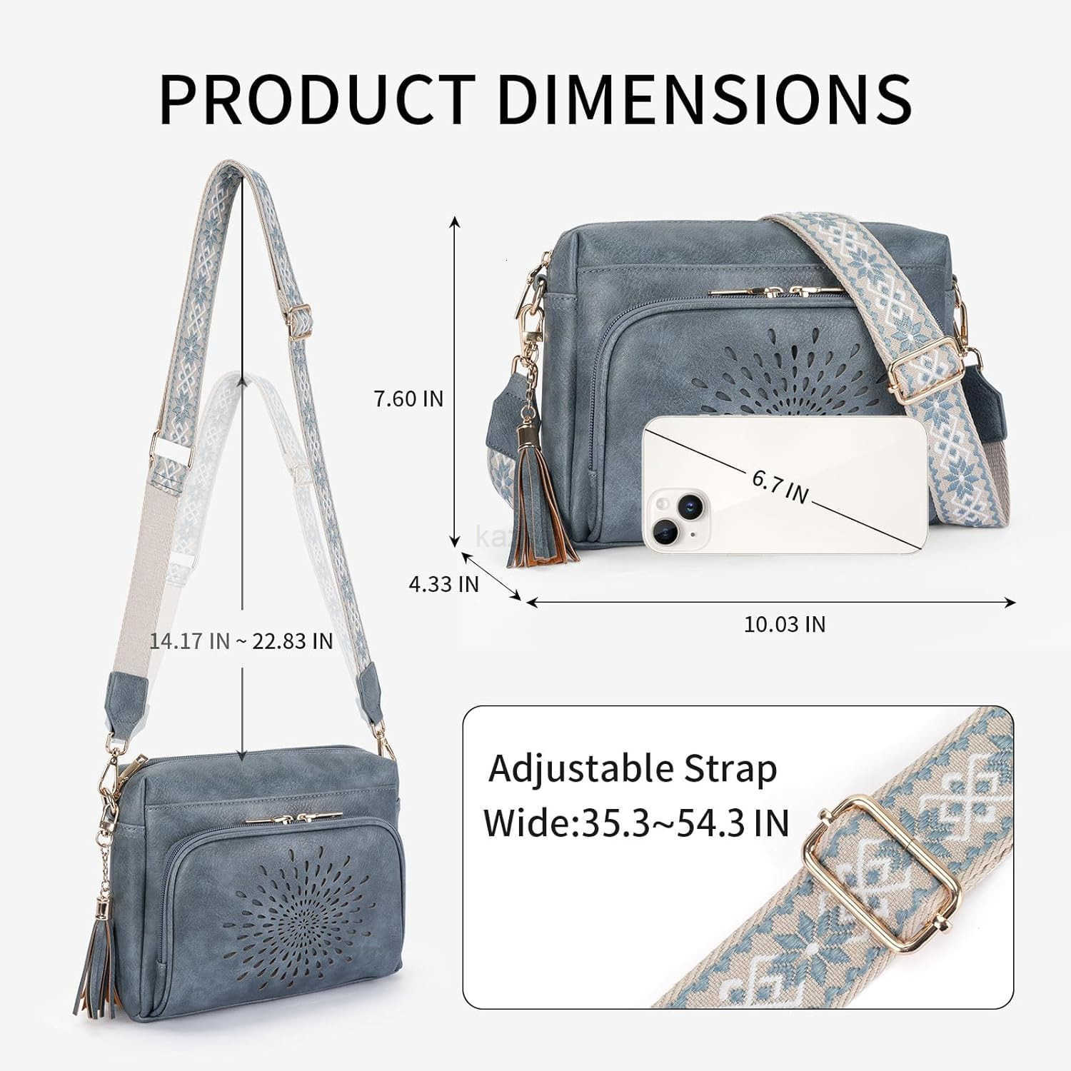 Crossbody Bags for Women Vegan Leather Sunflower Crossbody Phone Purse Shoulder Handbags with Adjustable Strap Z250910
