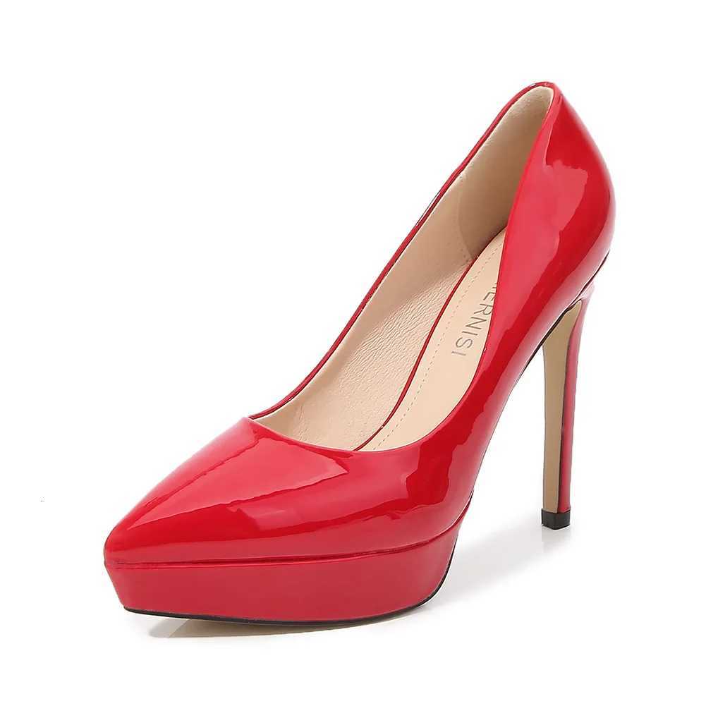 New fashion high heels wedding bride high heels nightclub party shoes career fine heeled high heels show fashion single shoes W250910