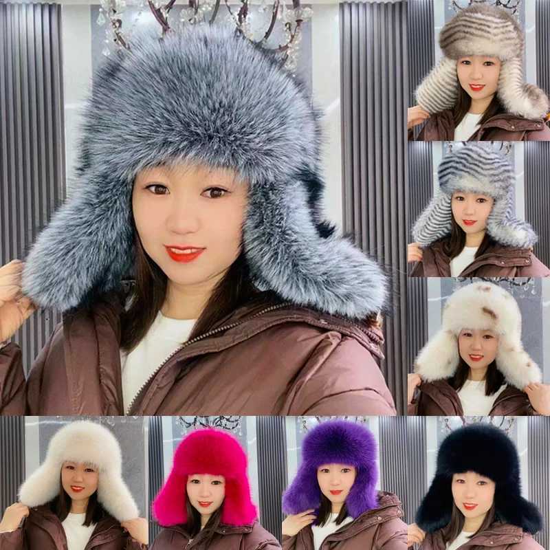 2025 new style Lei Feng hat plush winter fashion warm pulr hat for men and women fur thick warm hat latest styleXJ250910