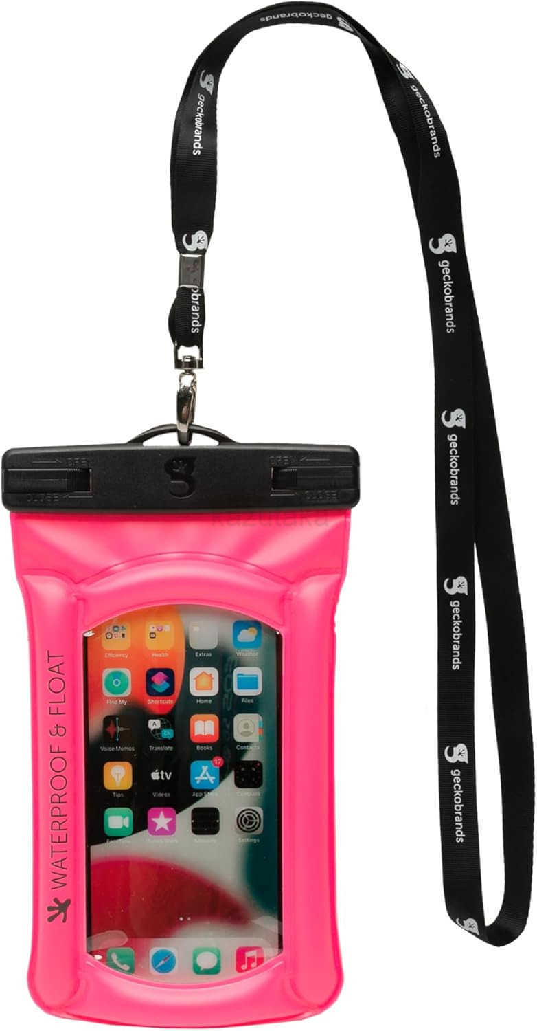 Float Phone Dry Bag Waterproof Floating Phone Pouch Fits Most iPhone and Models Z250910