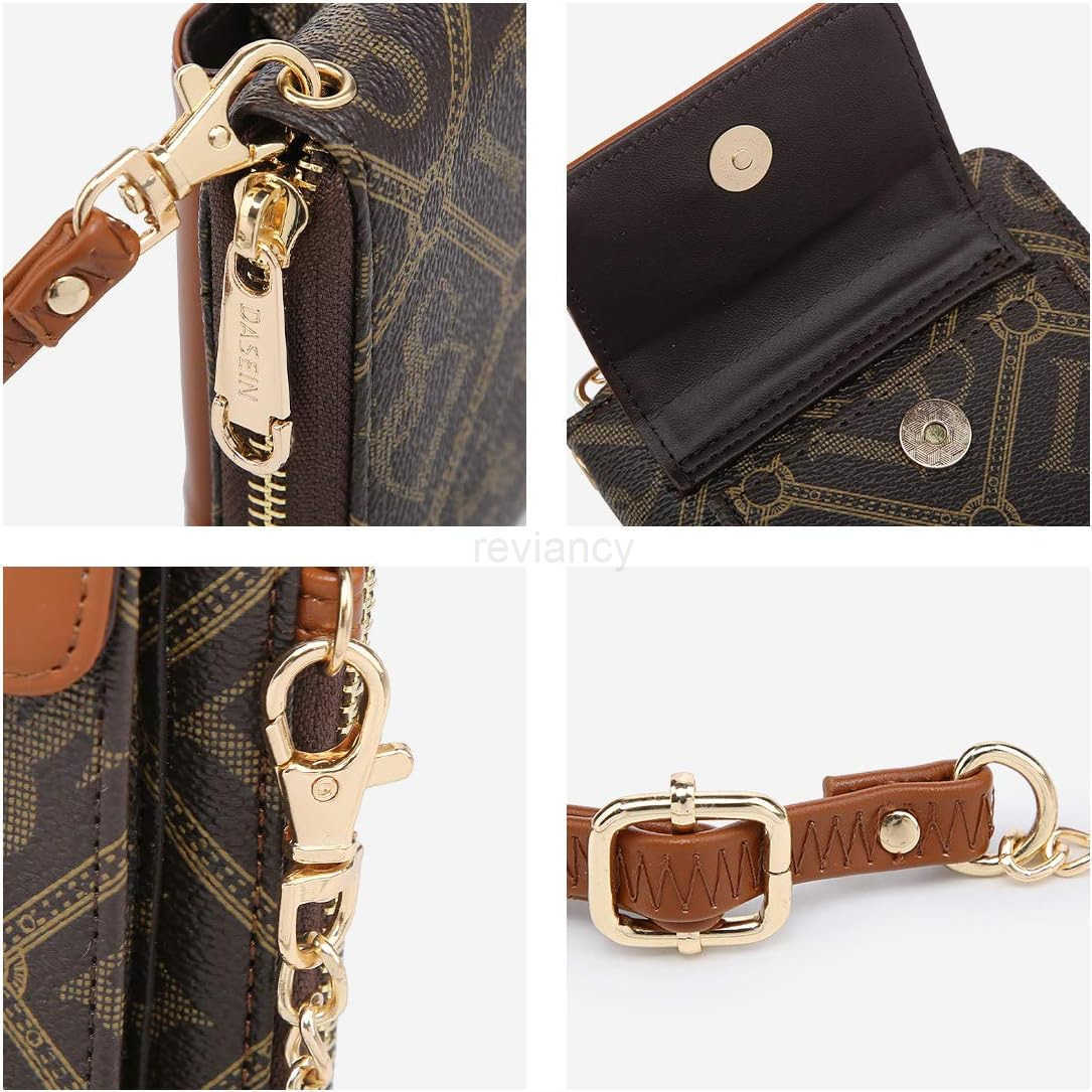 Crossbody Bag Phone Purse Handbag for Women Shoulder Bag Wristlet Wallet with Multi PocketsW250909
