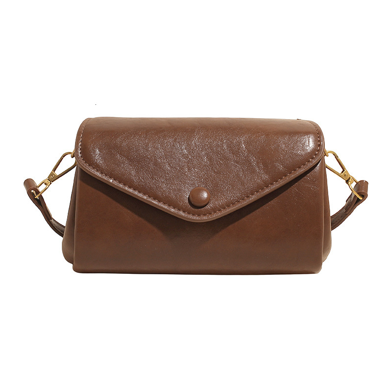 Free shipping designer Vintage Small Bag Women Fashion Simple Trendy Small Square Bag Fashion Casual Shoulder Bag High-end Versatile Crossbody Bag