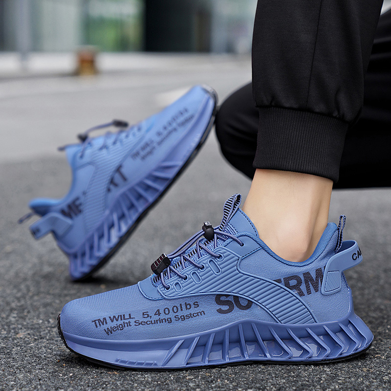 mens lightweight breathable sporty blade sneakers