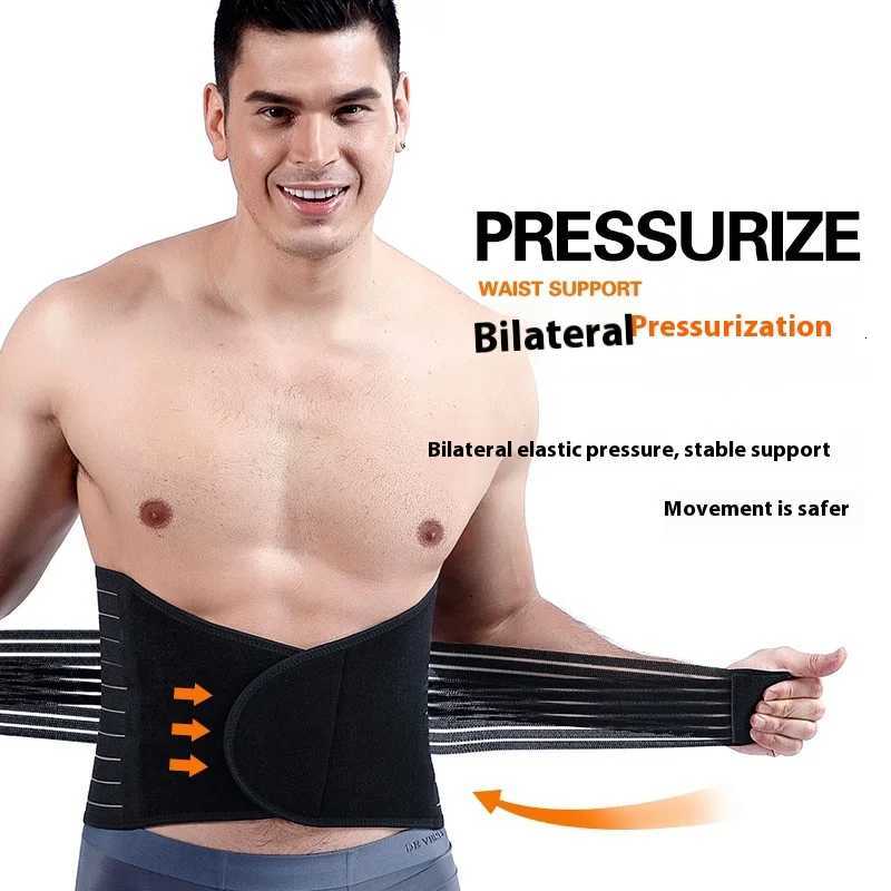 Mens abdominal Compression Band Fitness Adjustable waist stability compression band comfortable breathable lower back support W250910