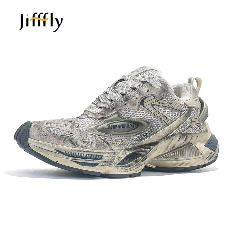 Jifffly 2025 Designer Men's Dad Shoes Fashionable Outdoor Sports Shoes Anti-slip Height-increasing Shoes Women's Beach Casual Shoes Luxury T
