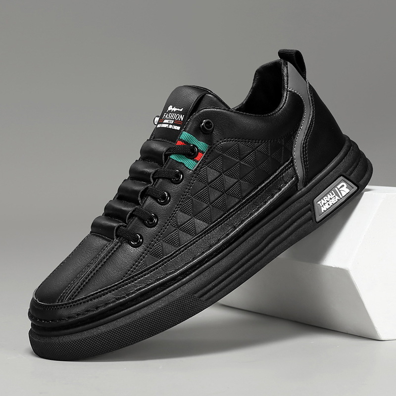 In 2025 Spring and Autumn Men's thin sports shoes Versatile and trendy student casual shoes Board shoes Fashionable campus British style shoes fr