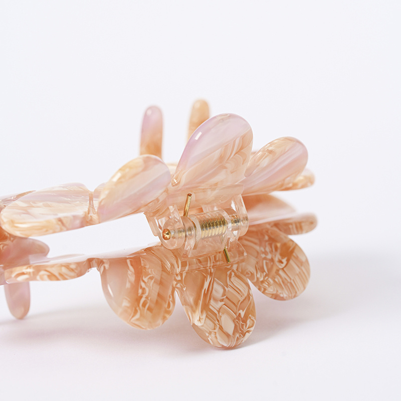 Temperament Acetic acid clip female back of the head shark clip ins hair clip outdoor versatile hair clip cute headwear