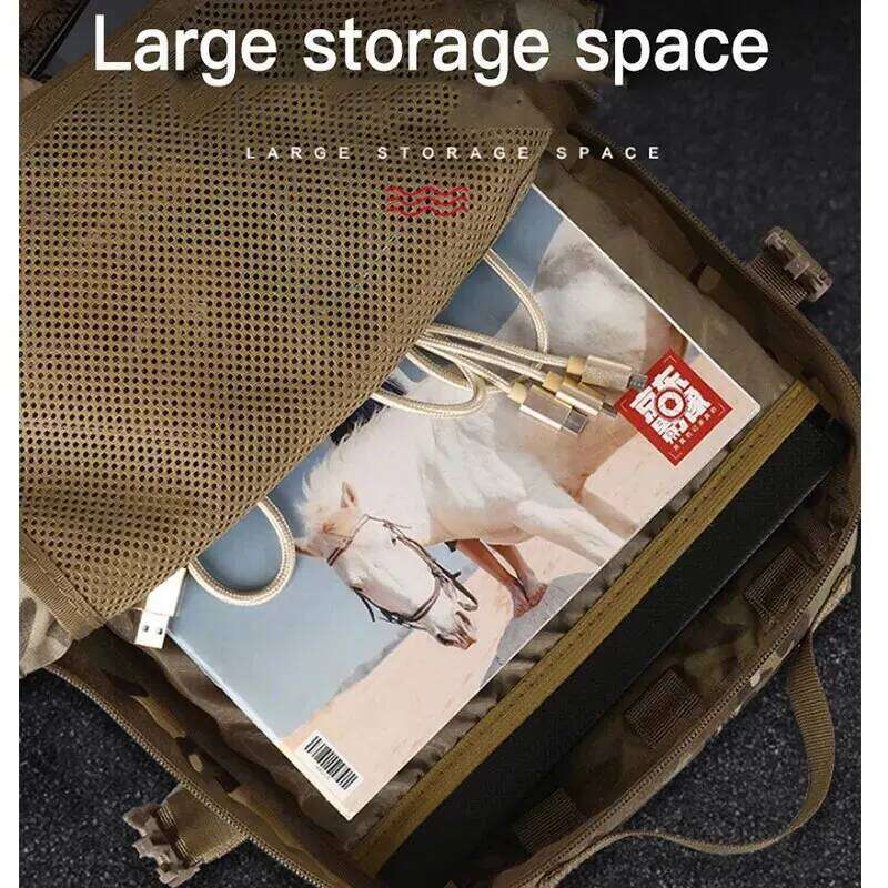 Tactical Cycling Backpack Camping Travel For Men Camouflage Riding Outdoor Molle Daypack Laptop Hiking Hunting Fishing Bag