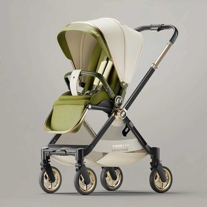 2025 New Arrival Convertible FullSize Baby Stroller for Toddler Newborn Smart Baby Stroller with Reversible Seat Z250903