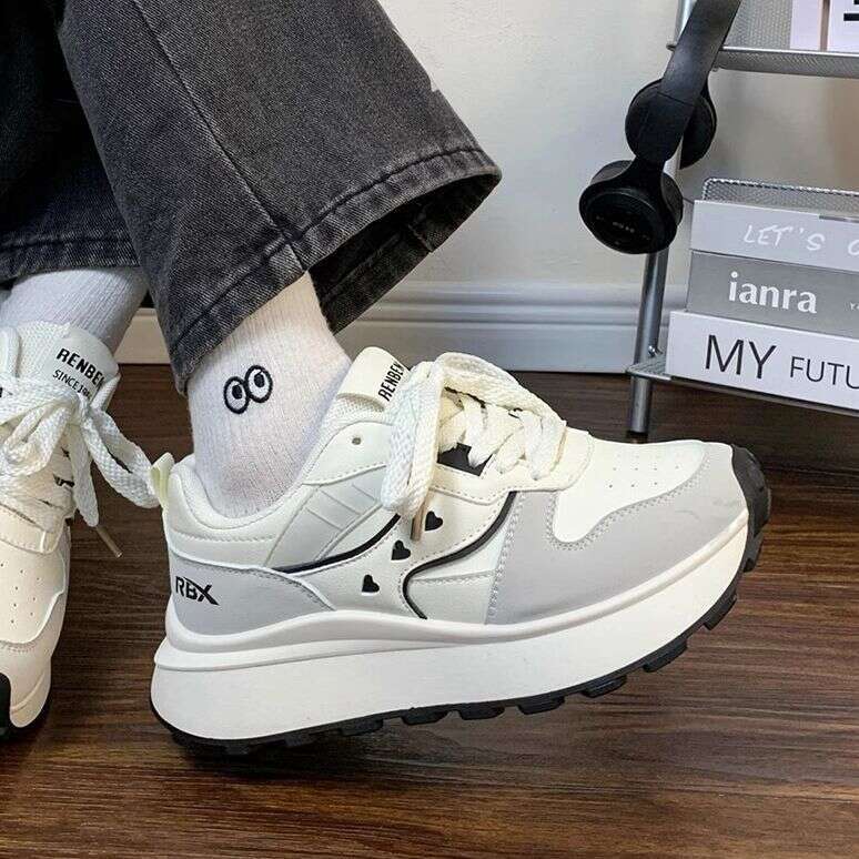 Designer Shoe Platform Sneakers for Women Spring Autumn 2025 New Casual Ins Niche Shoes Trend