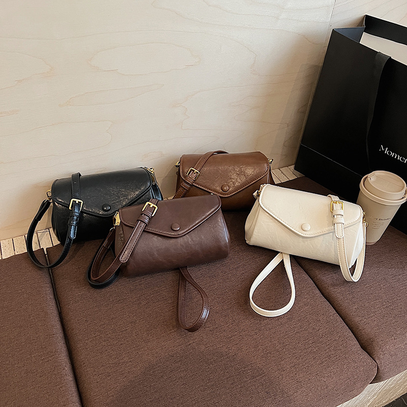 Free shipping designer Vintage Small Bag Women Fashion Simple Trendy Small Square Bag Fashion Casual Shoulder Bag High-end Versatile Crossbody Bag