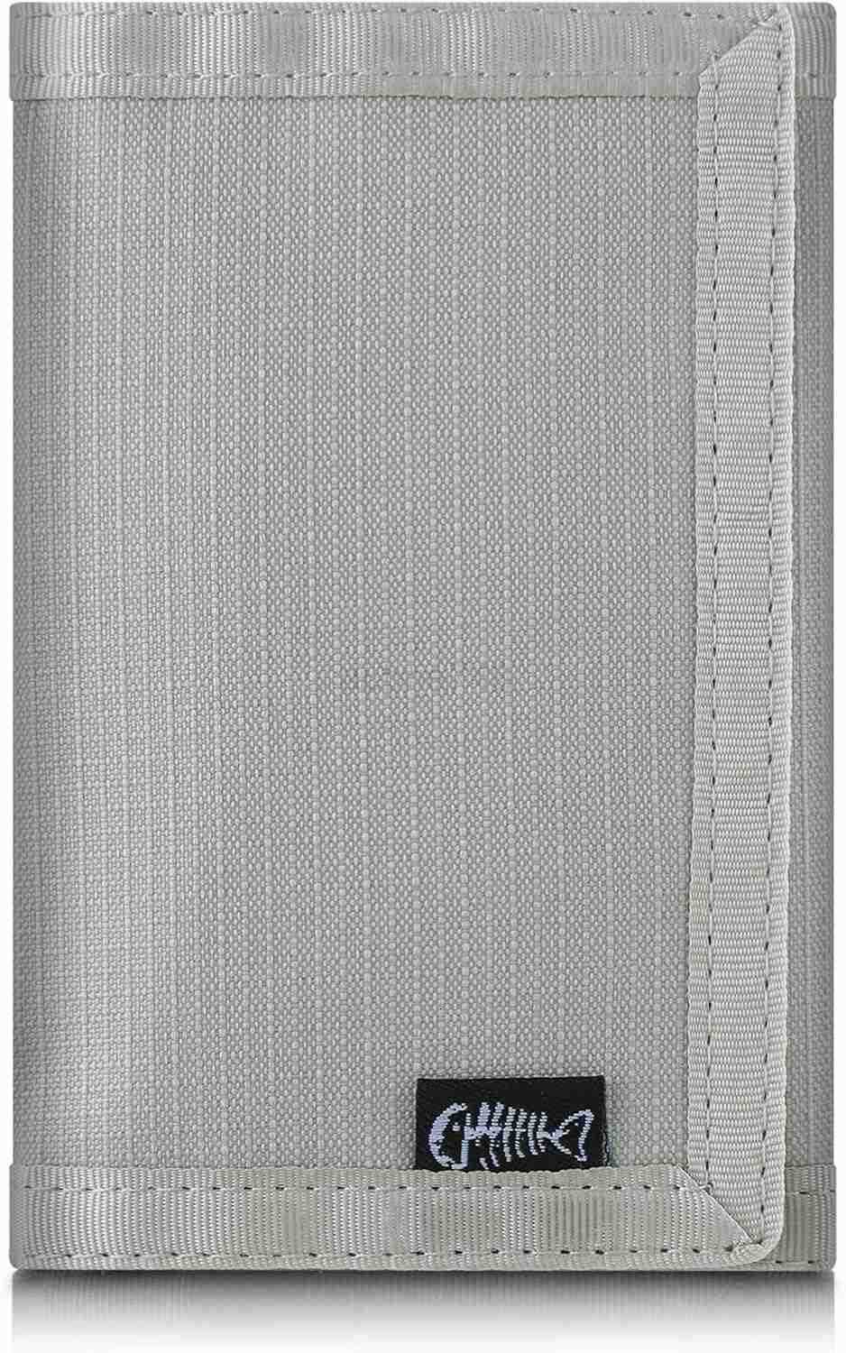 Mens Nylon Trifold RFID Wallet with ID Window Slim Security Wallet for Card Cash Holder Modern Fashion Stylish Wallet Gifts for Teen Boys and Men One 