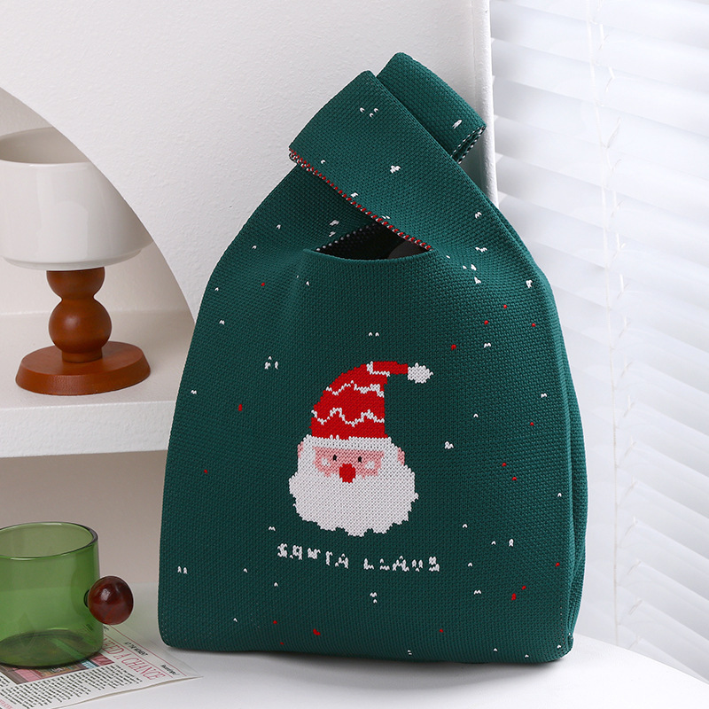 2025 New Christmas Eve Handbag Luxury Bag Knitted Bag Lightweight Crossbody Bag Designer Bag Christmas Shoulder Bag