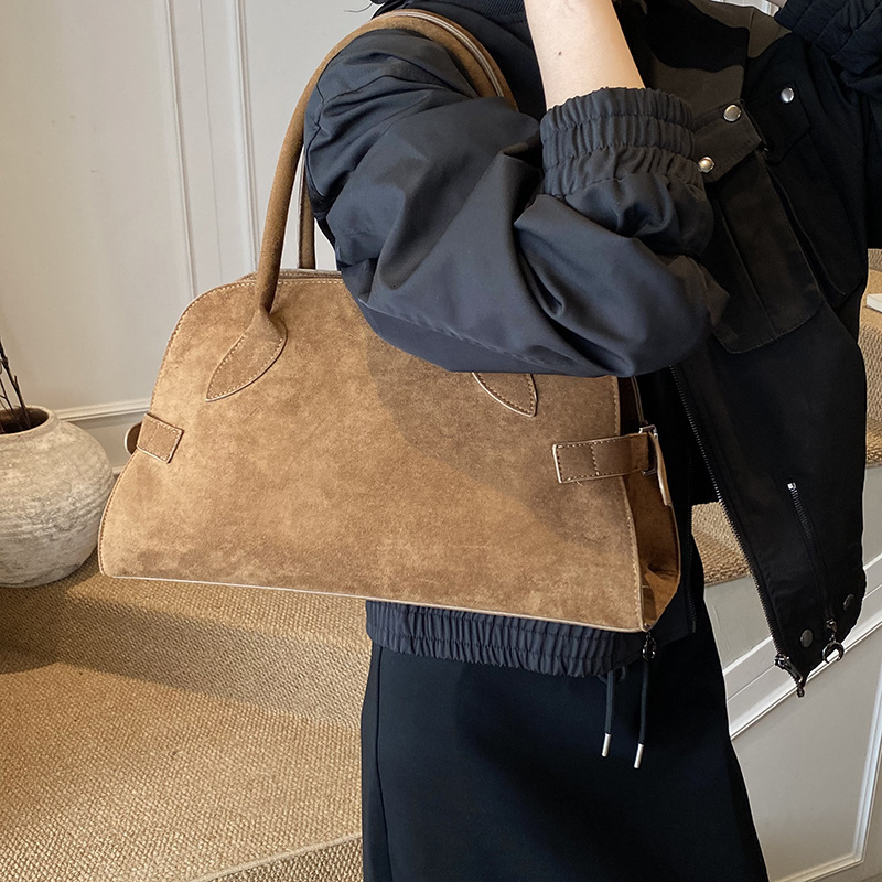 Free shipping designer Vintage Single Shoulder Bag for Women Niche Korean Simple Handbag Commuter Bag Fashionable Versatile Pillow Bag Underarm Bag