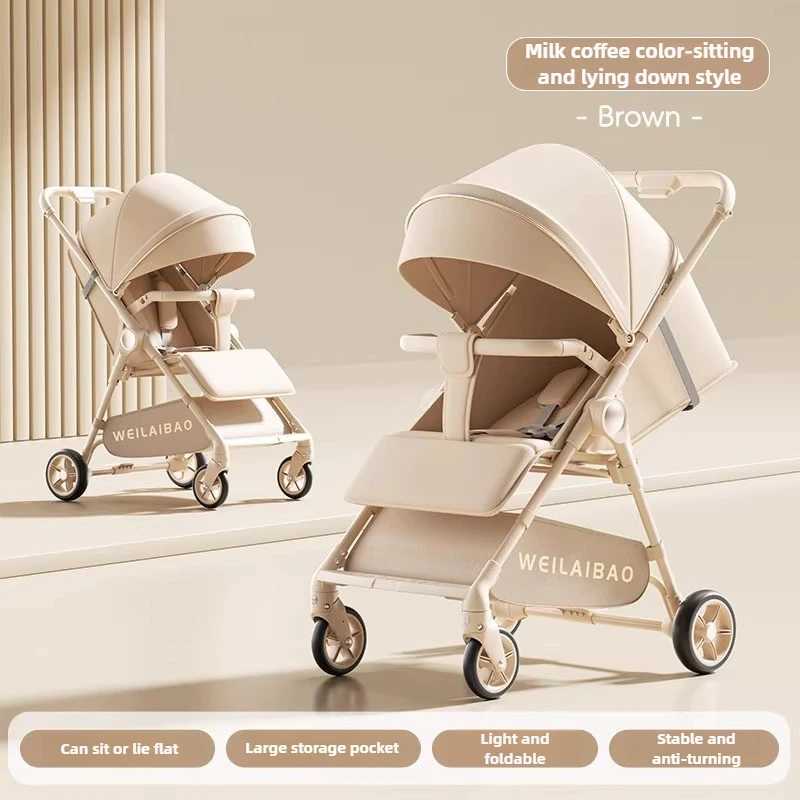 Lightweight Baby Stroller Travel Foldable Pocket Artifact Baby Umbrella Stroller Childrens Twoway Lightweight and Compact W250910