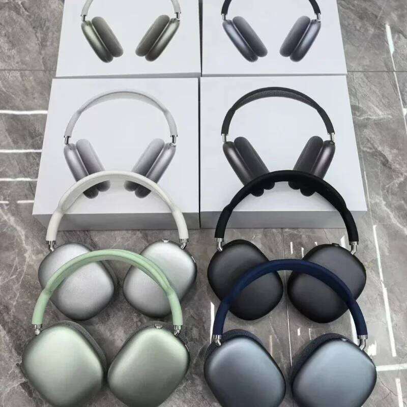 New Forp9max Head Mounted Magnetic Wireless Pop Up Earphones With Leather Bag Sport Bluetooth