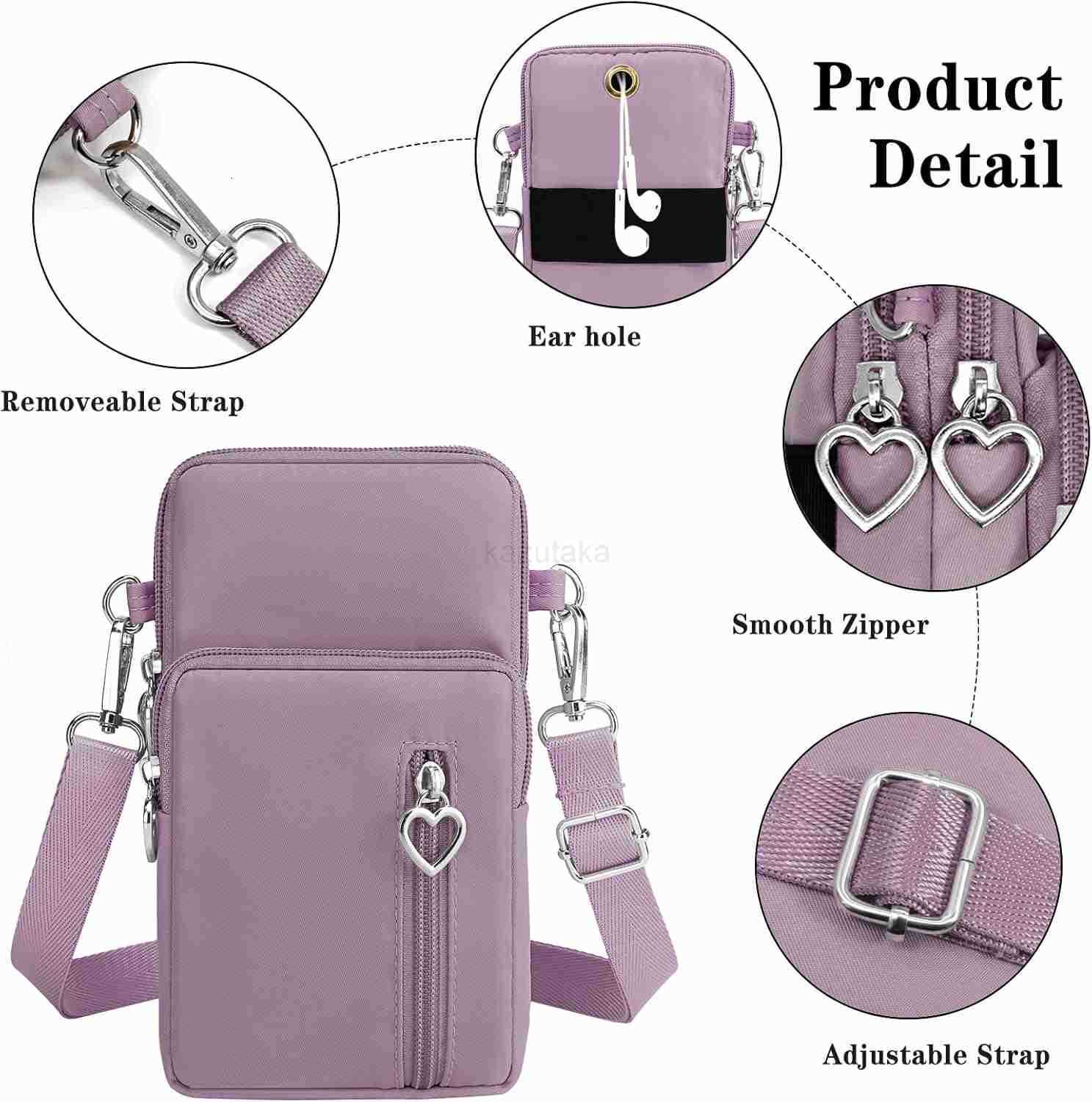 Small Crossbody Bags for Women Travel Pouch Shoulder Bag Cell Phone Purse with Adjustable Strap Z250910