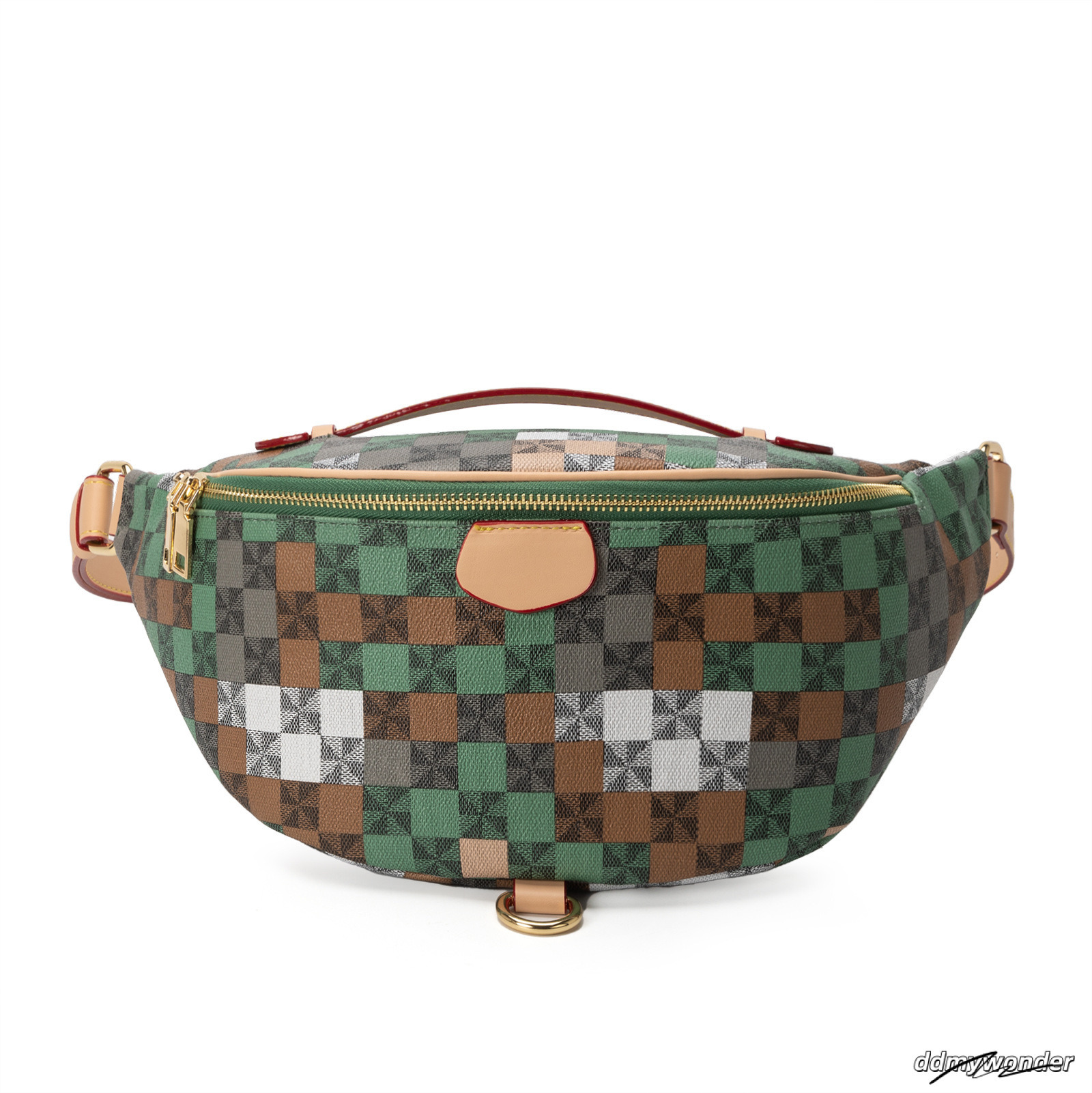 Lacel Urwebin 2025 New Street Trend Unisex Waist Casual Chest Crossbody Single Shoulder Dumpling Bag