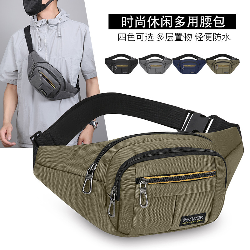 Multifunctional Lightweight Sports Waist Bag Outdoor Casual Simple Designer Bag Free Shipping Shoulder Crossbody Bag Luxury Bag Capacity Portable Fash