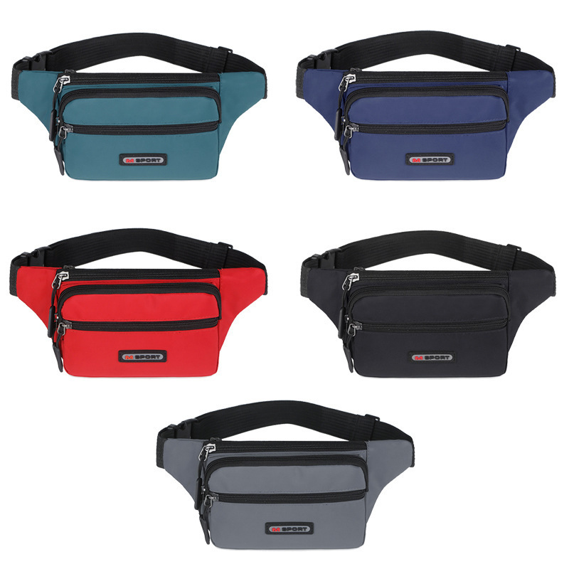 Luxury Bag Cross Border Unisex Waist Bag Free Shipping Outdoor Fitness Cycling Hiking Crossbody Chest Bag Large Designer Bag Capacity Business Cashier