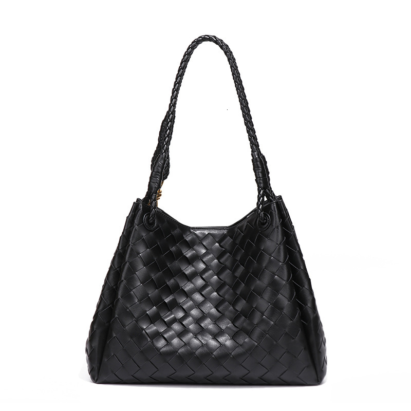 Parachute Woven Crossbody Handmade Mother Design Large Capacity Single Shoulder Tote Bucket Bag for Women
