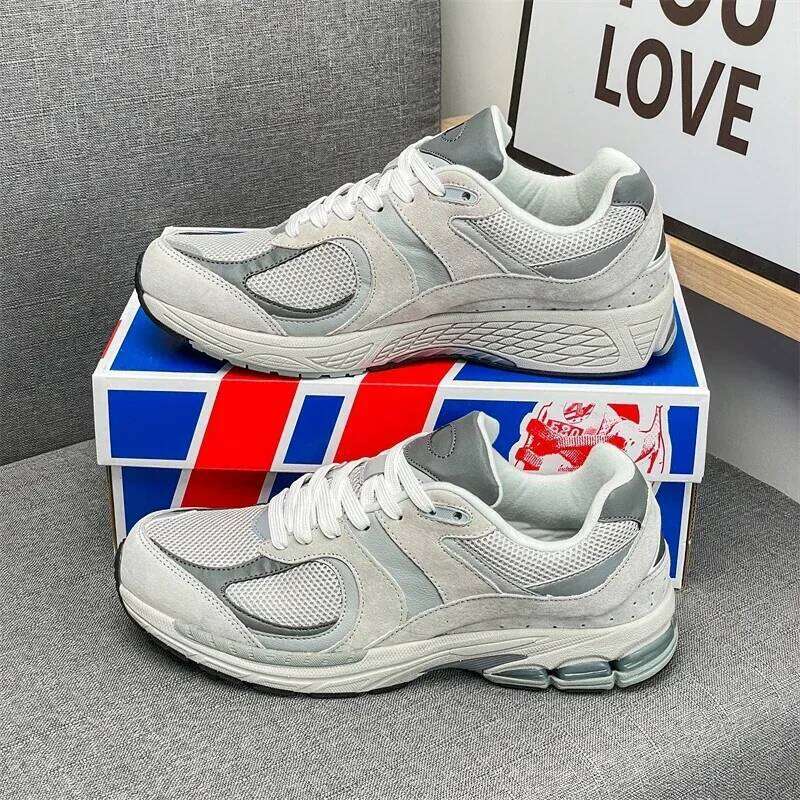 Brand Original New Wear-resistant Men's Lace-up and Comfortable Thick-soled Height-increasing Casual Sports Shoes