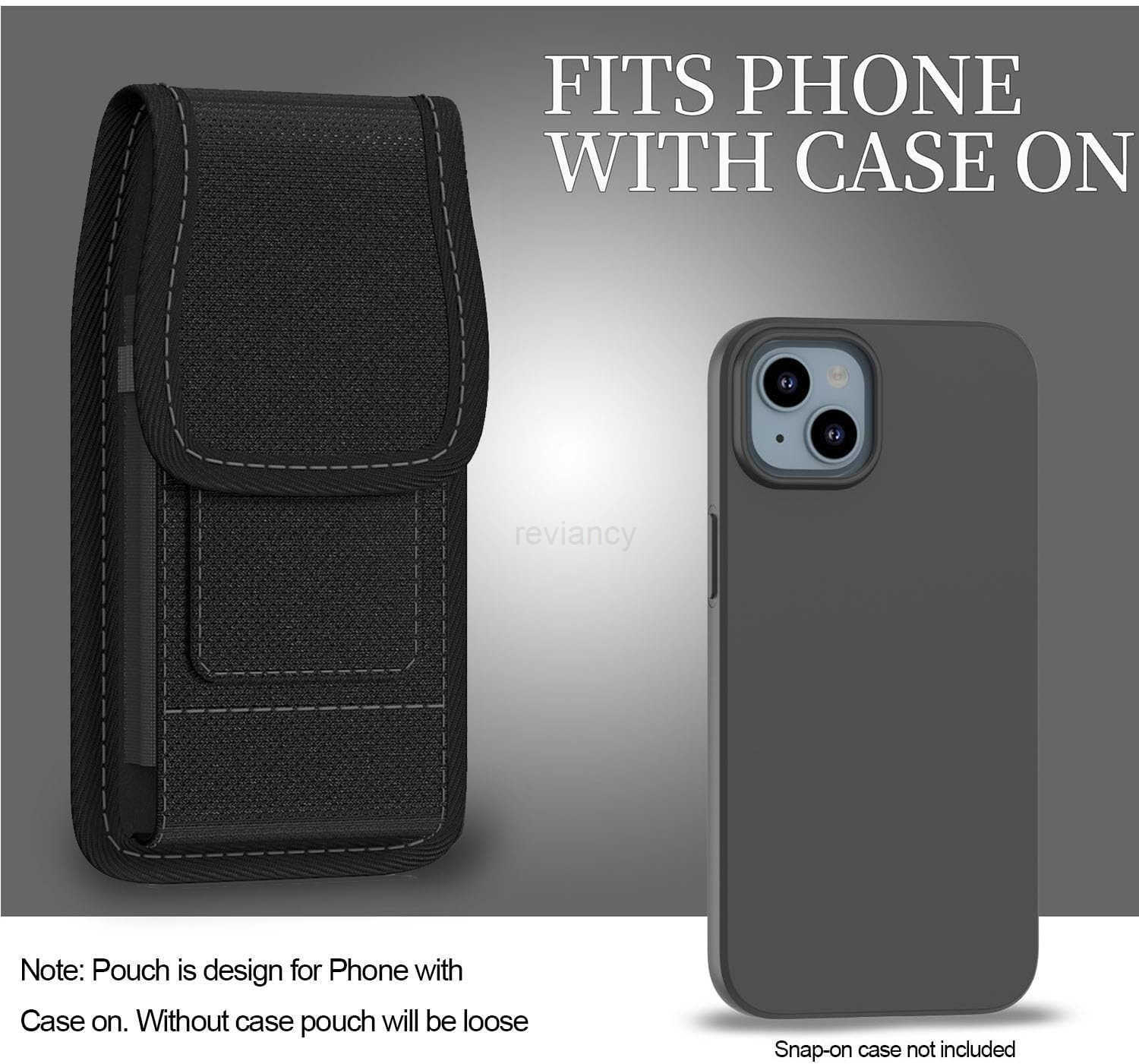 Holster for Google Pixel 10 9 Pro 8a 8 7a 6a 5 4 Cell Phone Case Belt Clip Carabiner Card ID Holder Vertical Carrying Heavy Duty Nylon CellPhone Holde