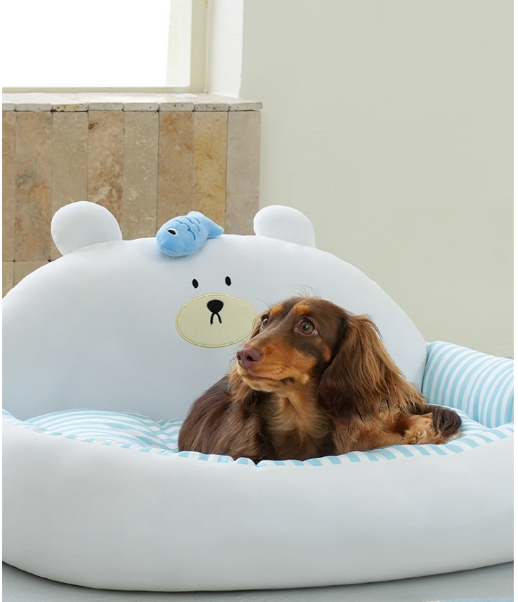 Pet-friendly Air Conditioning Mattress - Breathable Cat/Dog Bed with Ice Effect