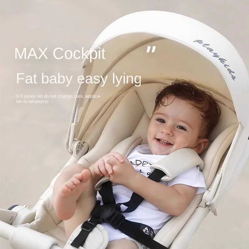 K8 Baby Stroller High Landscape Foldable Lightweight Aluminium Alloy Frame SitandLie Newborn TwoWay Baby Carriage W250910
